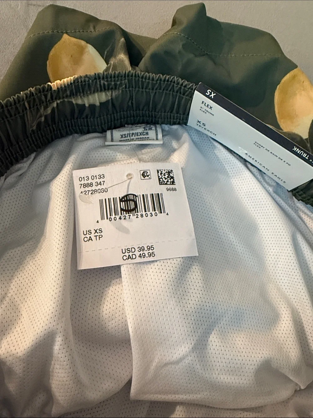 American eagle swim trunks flex 5”